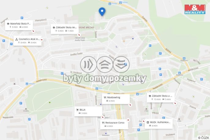 Pronájem, Byt 1+kk, Ústí nad Labem