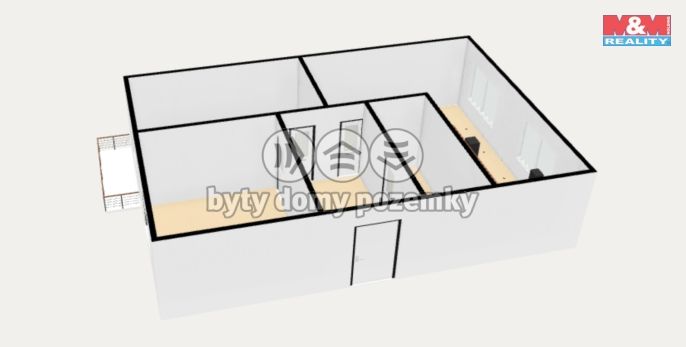 Pronájem, Byt 3+1, Meziměstí