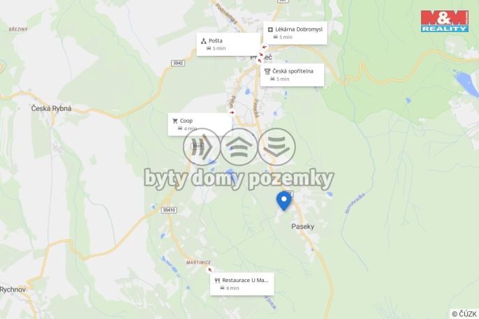 Pronájem, Byt 2+kk, Proseč