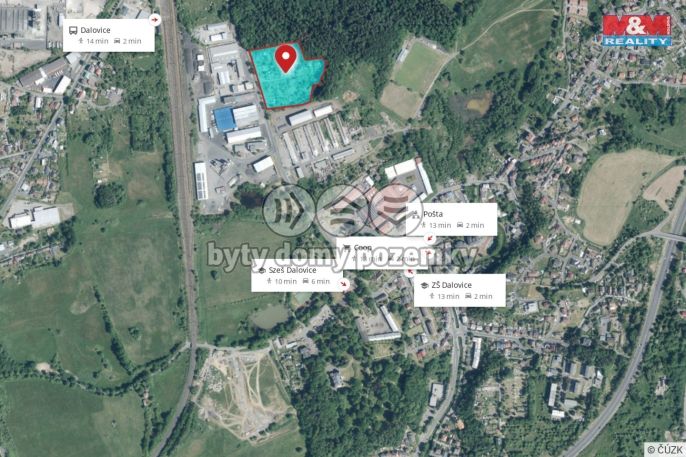 Prodej, Zahrada, Dalovice