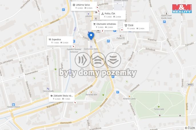 Pronájem, Byt 3+1, Šternberk