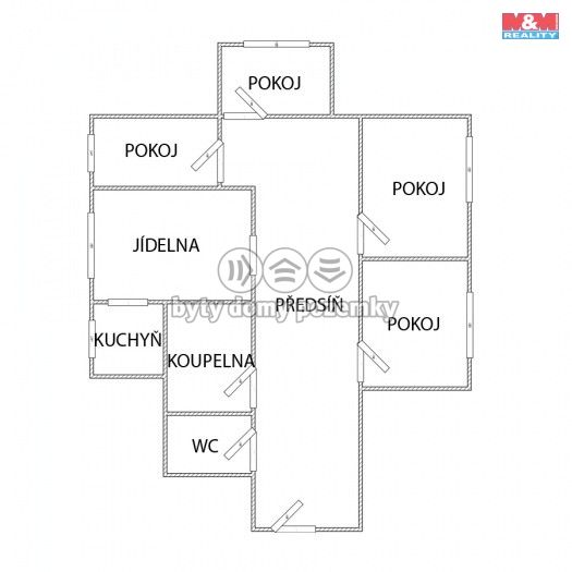 Prodej, Byt 4+1, Jirkov