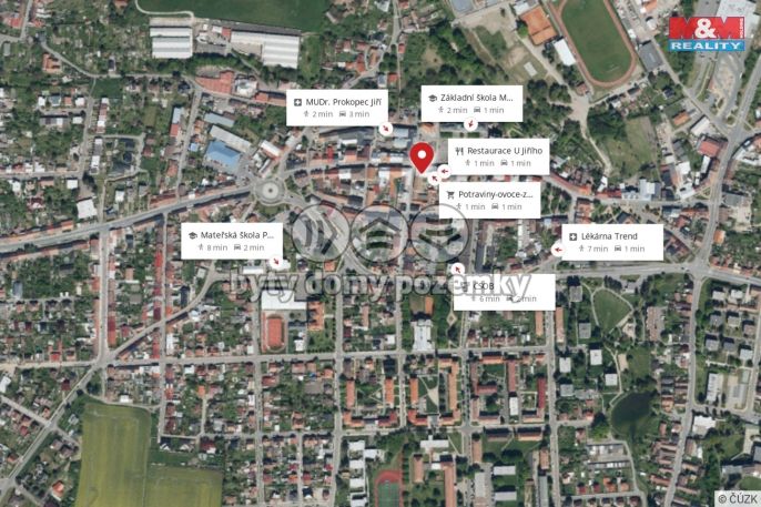 Pronájem, Obchod a služby, Přelouč