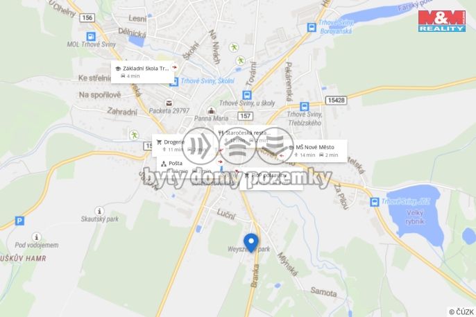 Prodej, Byt 1+kk, Trhové Sviny