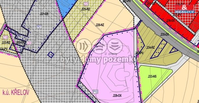 Prodej, Pozemek k bydlení, Křelov-Břuchotín