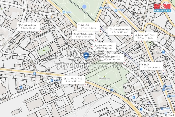 Prodej, Byt 1+1, Ústí nad Labem