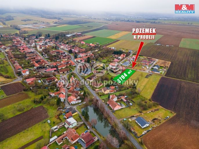 Prodej, Pozemek k bydlení, Cetkovice