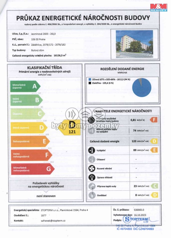 Prodej, Byt 3+1, Praha