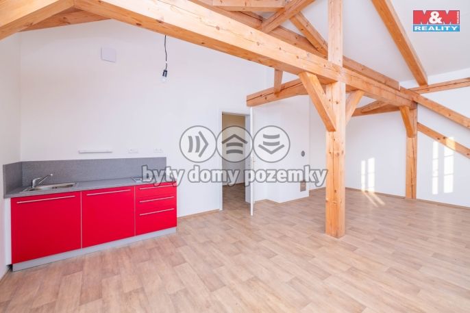 Pronájem, Byt 1+kk, Studeněves