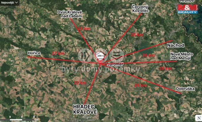 Prodej, Byt 3+1, Jaroměř