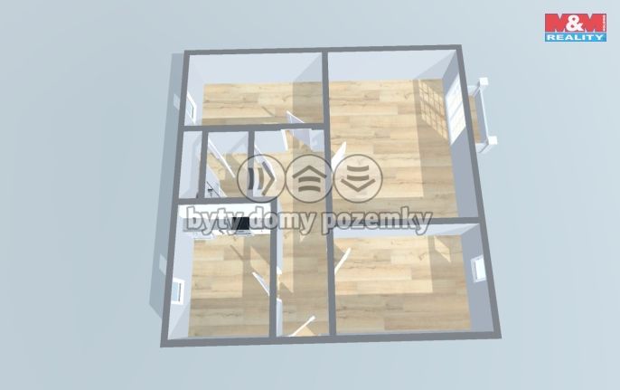 Prodej, Byt 3+1, Uhlířské Janovice