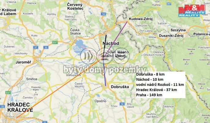 Prodej, Nájemní dům, Nové Město nad Metují