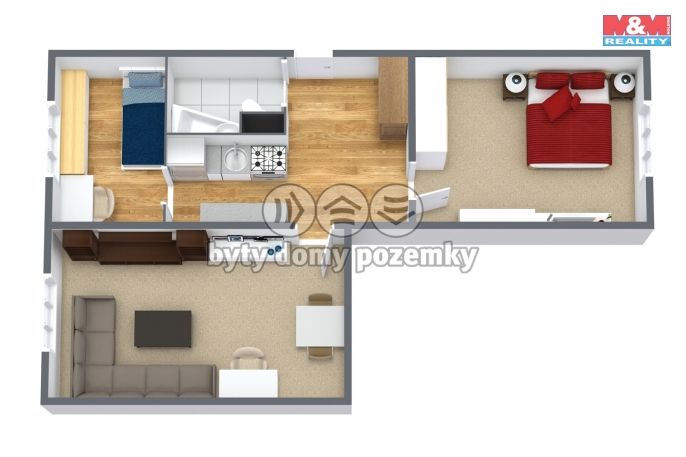 Prodej, Byt 3+1, Sokolov