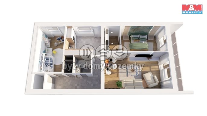 Prodej, Byt 3+1, Chrudim