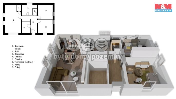 Prodej, Rodinný dům, Nechanice