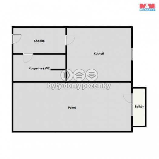 Prodej, Byt 1+1, Český Krumlov