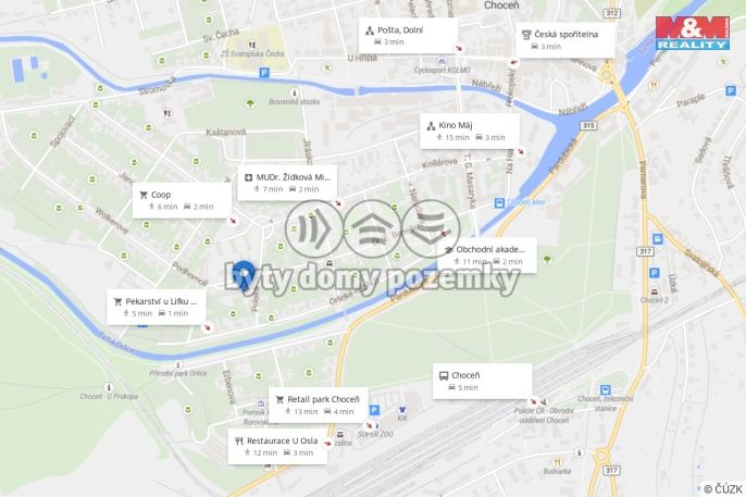 Prodej, Byt 2+1, Choceň