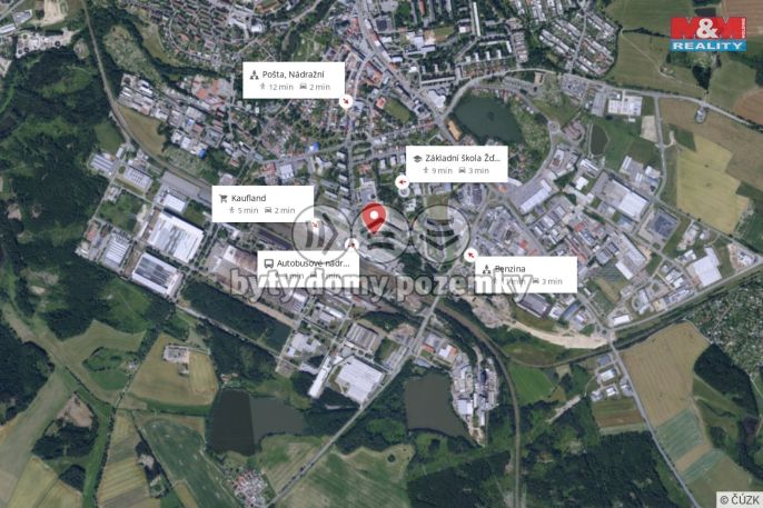 Pronájem, Byt 3+1, Žďár nad Sázavou