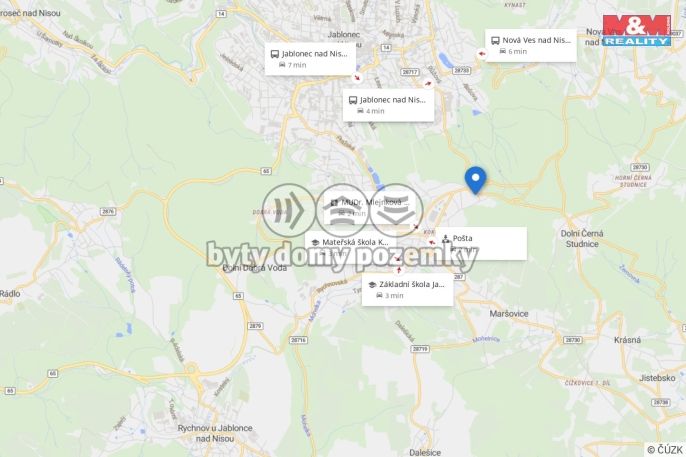 Prodej, Rodinný dům, Jablonec nad Nisou