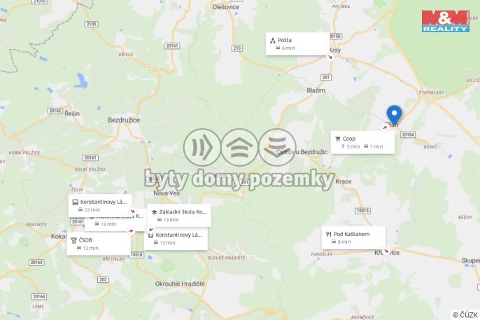 Prodej, Rodinný dům, Ostrov u Bezdružic