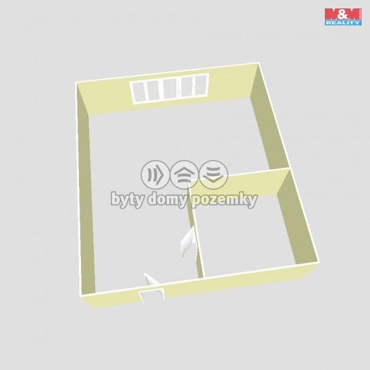 Pronájem, Byt 1+kk, Jirkov