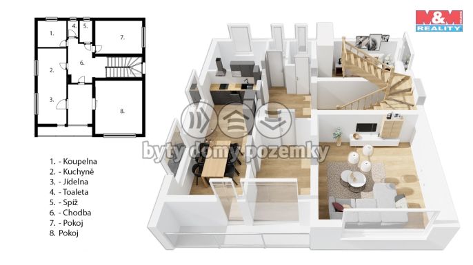 Prodej, Rodinný dům, Králův Dvůr