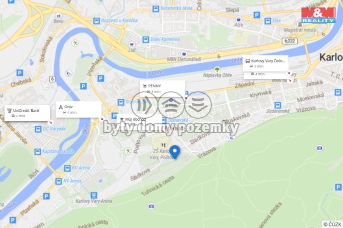 Pronájem, Zahrada, Karlovy Vary