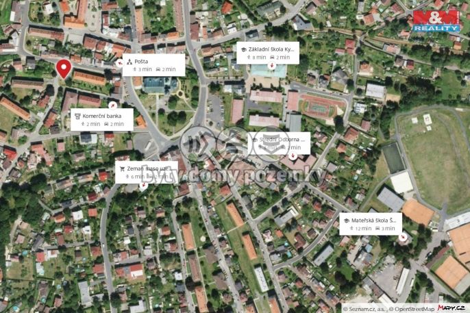 Prodej, Byt 1+kk, Kynšperk nad Ohří