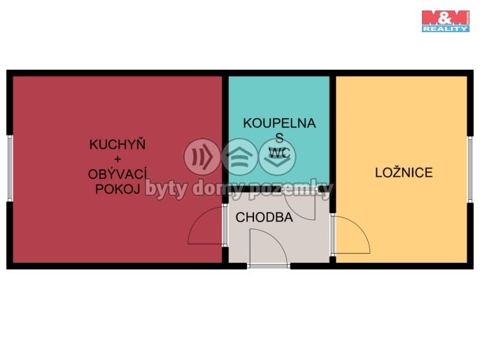 Prodej, Byt 1+1, Ústí nad Orlicí