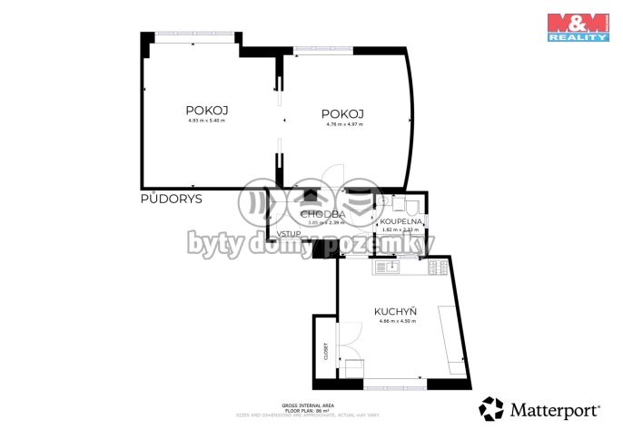 Prodej, Byt 3+kk, Ostrava