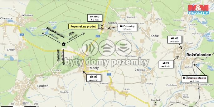 Prodej, Pozemek k bydlení, Seletice