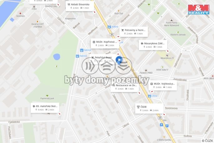 Pronájem, Byt 2+kk, Plzeň