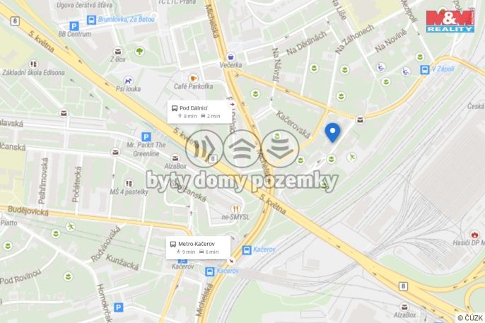 Pronájem, Byt 2+kk, Praha