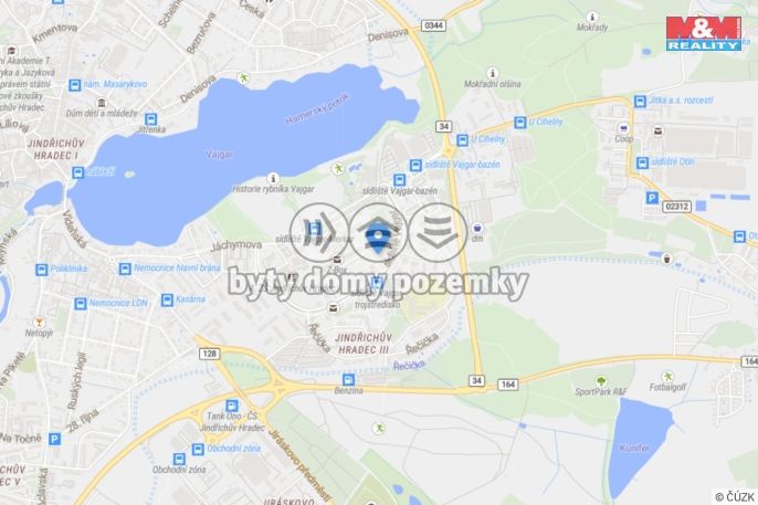Pronájem, Byt 2+1, Jindřichův Hradec