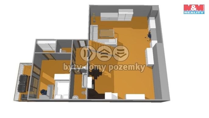 Prodej, Atypický byt, Praha