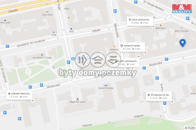 Pronájem, Byt 2+kk, Karlovy Vary