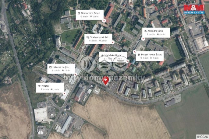 Prodej, Byt 3+1, Žatec