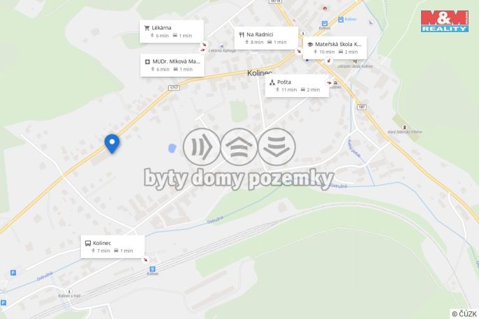 Pronájem, Rodinný dům, Kolinec