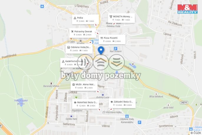Pronájem, Byt 2+kk, Odolena Voda