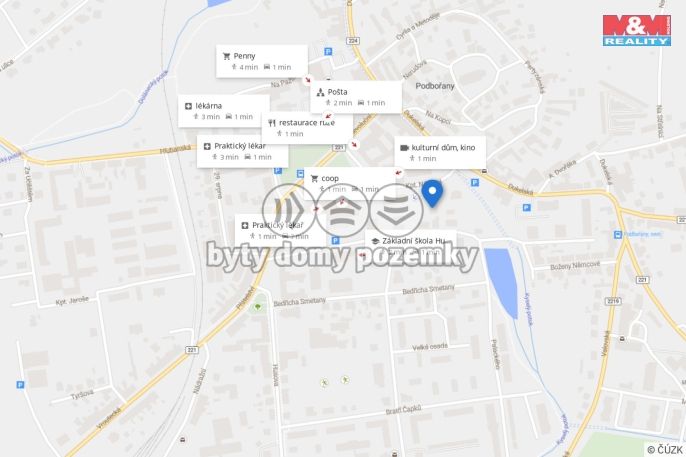 Prodej, Byt 2+kk, Podbořany
