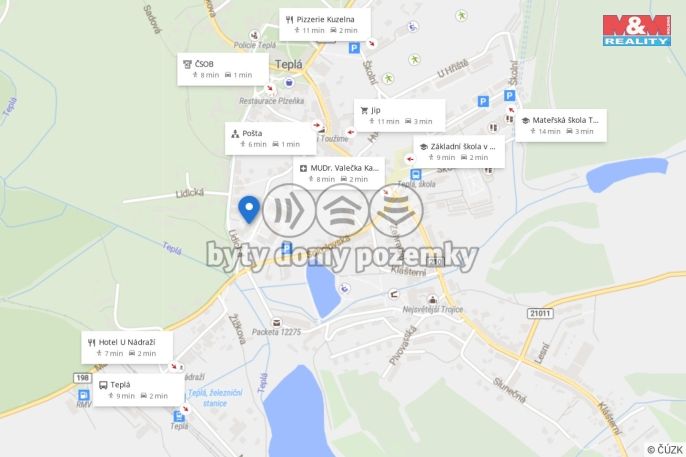 Prodej, Byt 3+1, Teplá