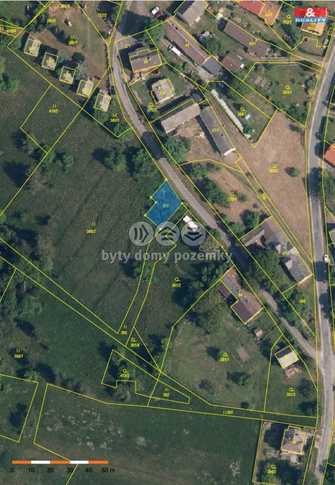 Prodej, Pozemek k bydlení, Chocnějovice