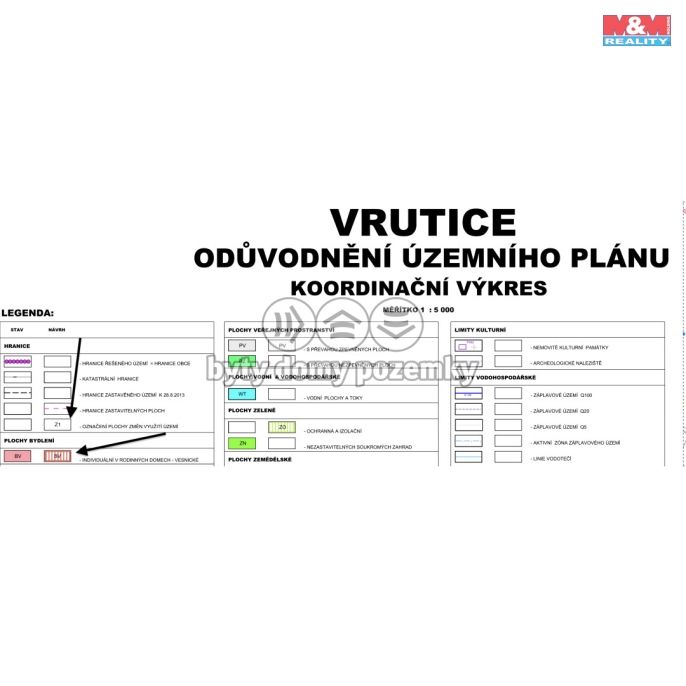 Prodej, Pozemek k bydlení, Vrutice