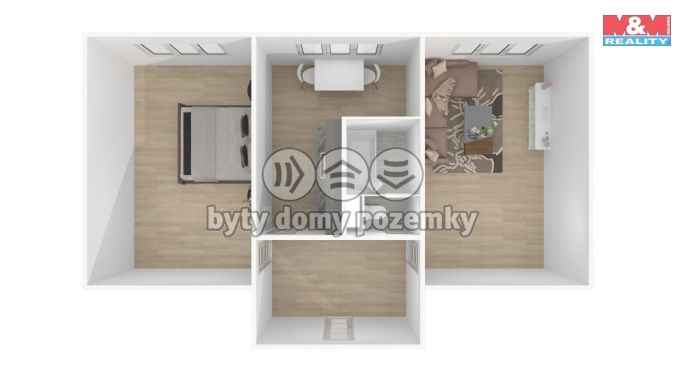 Pronájem, Byt 2+1, Horšovský Týn