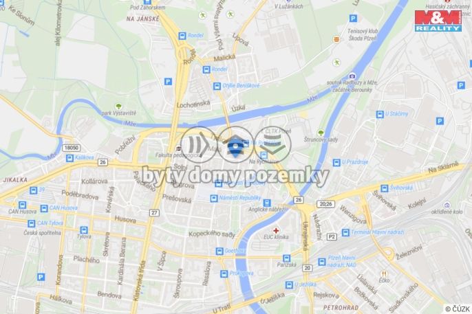 Prodej, Byt 1+kk, Plzeň