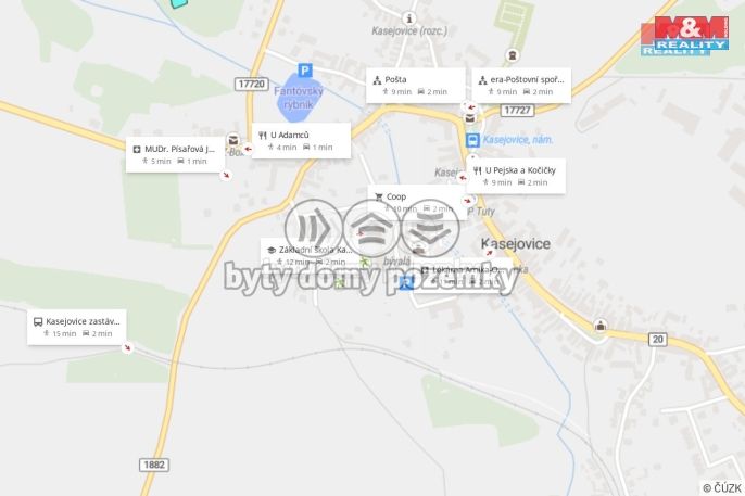 Prodej, Pozemek k bydlení, Kasejovice