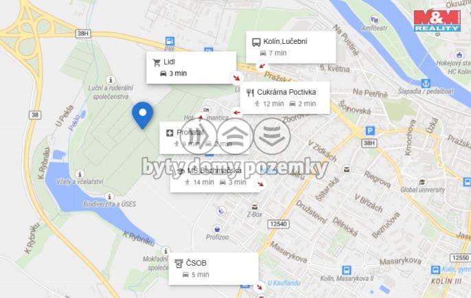 Pronájem, Byt 2+kk, Kolín