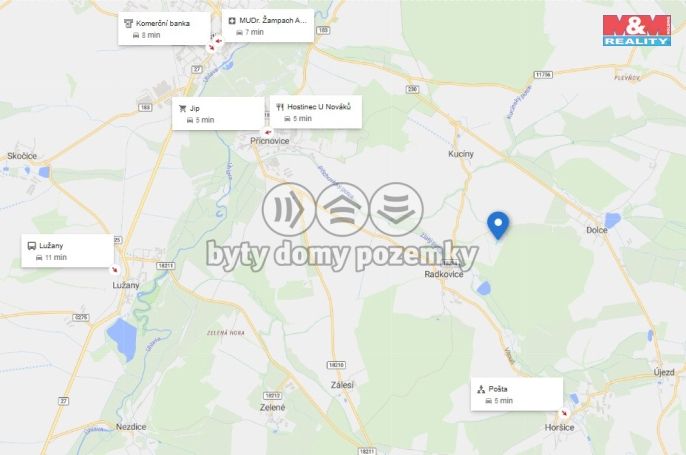 Prodej, Pole, Radkovice