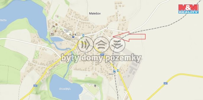 Prodej, Pozemek k bydlení, Malešov