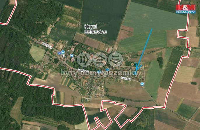 Prodej, Pozemek k bydlení, Horní Beřkovice